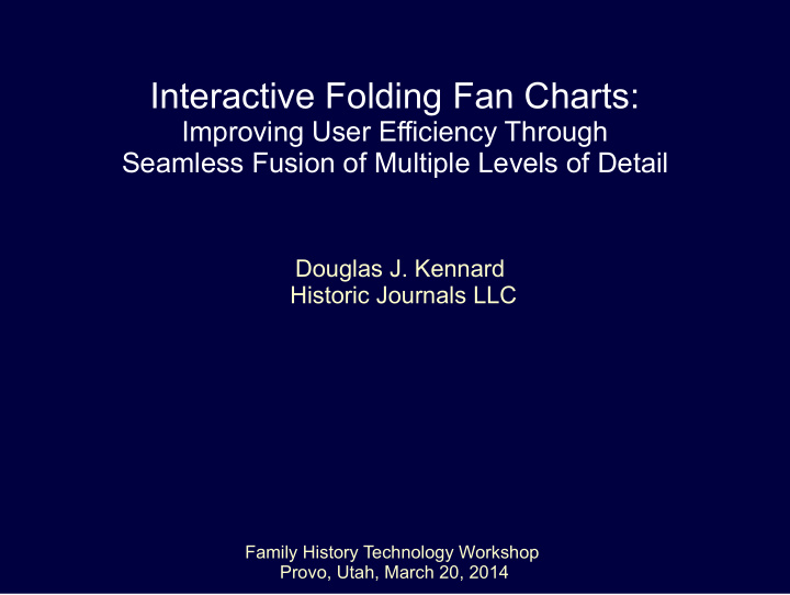 interactive folding fan charts