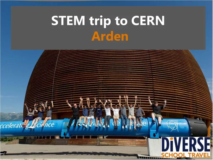 arden presentation summary