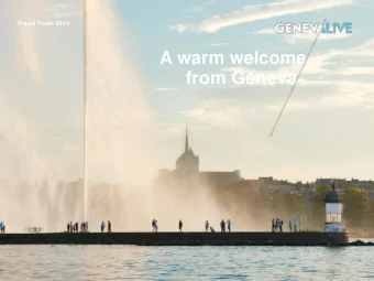 from Geneva / Global recognition  third time winner    Europes Leading City Break