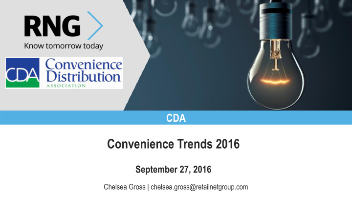 convenience trends 2016