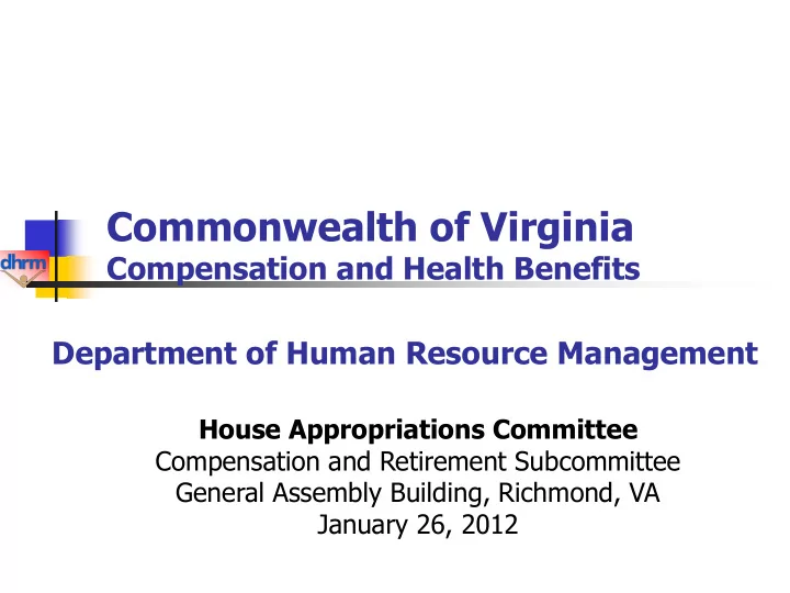 commonwealth of virginia