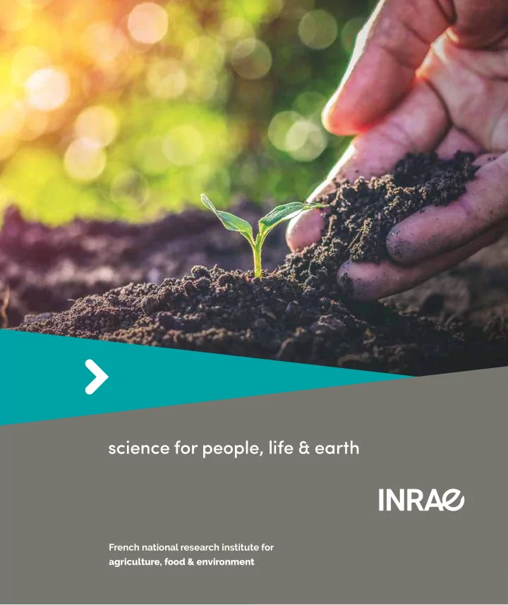 french national research institute for agriculture food