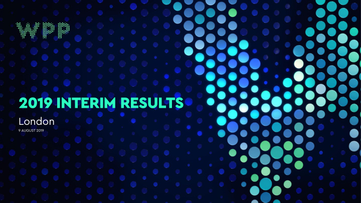 2019 interim results