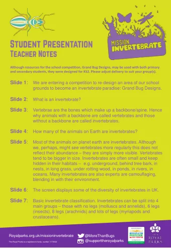 Slide 1 :  We are entering a competition to re-design an area of our school  grounds to become an