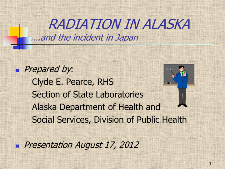 radiation in alaska