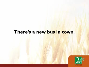 Theres a new bus in town.  The Mobile Market  at Second Harvest  Where did it come from?  Second