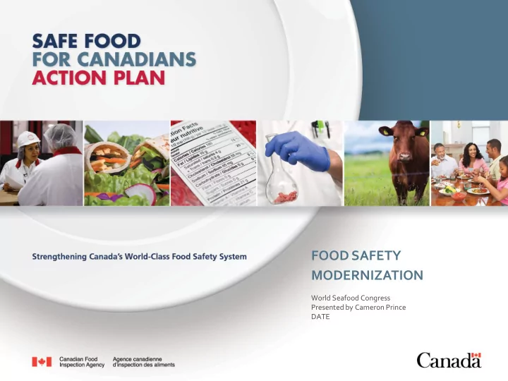 food safety modernization