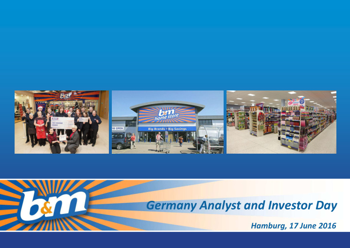 germany analyst and investor day