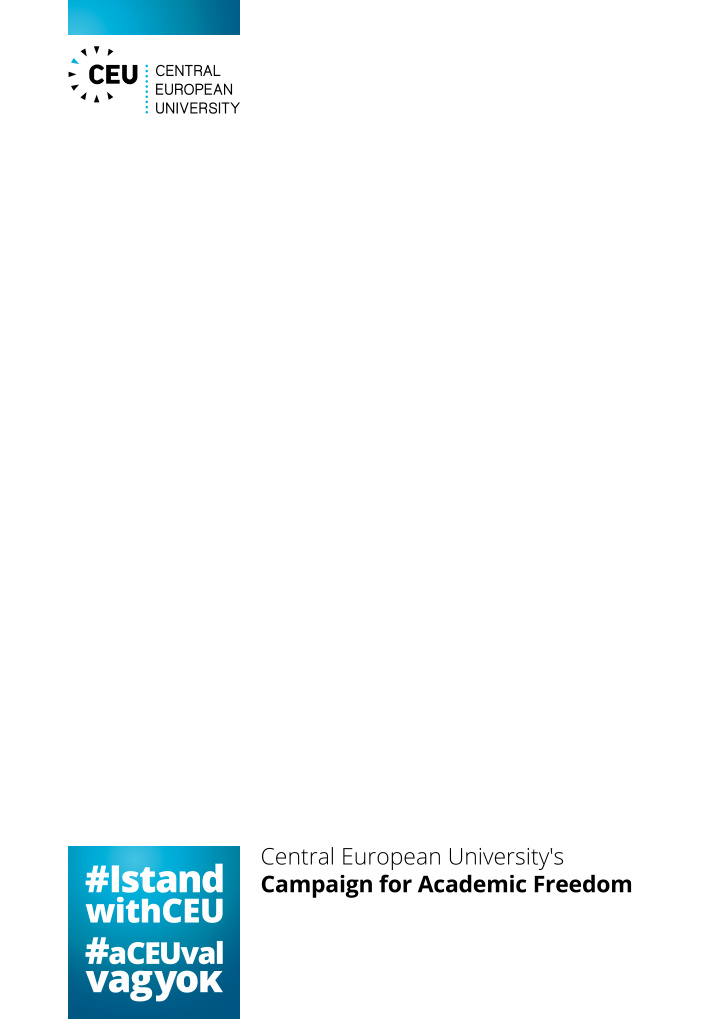 central european university s campaign for academic