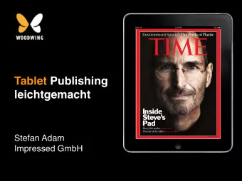 Tablet Publishing  leichtgemacht  Inside  Steves  Pad How Jobs works by Stephen Fry The tale of