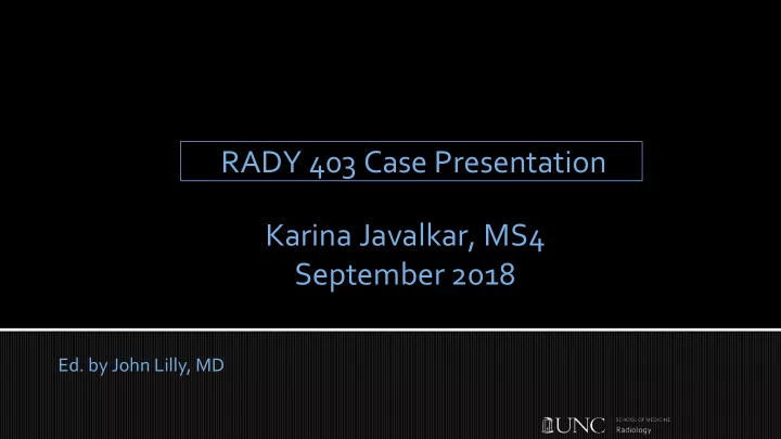 karina javalkar ms4