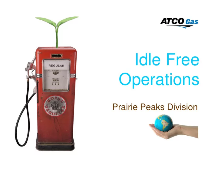 idle free operations