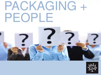 PACKAGING +  PEOPLE  Hello!  20+ years as a Qualitative Research Consultant  Experience includes