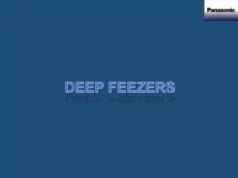 Preservation  SUB-ZERO  Product Lineup  Panasonic deep freezers with advanced Japanese Technology