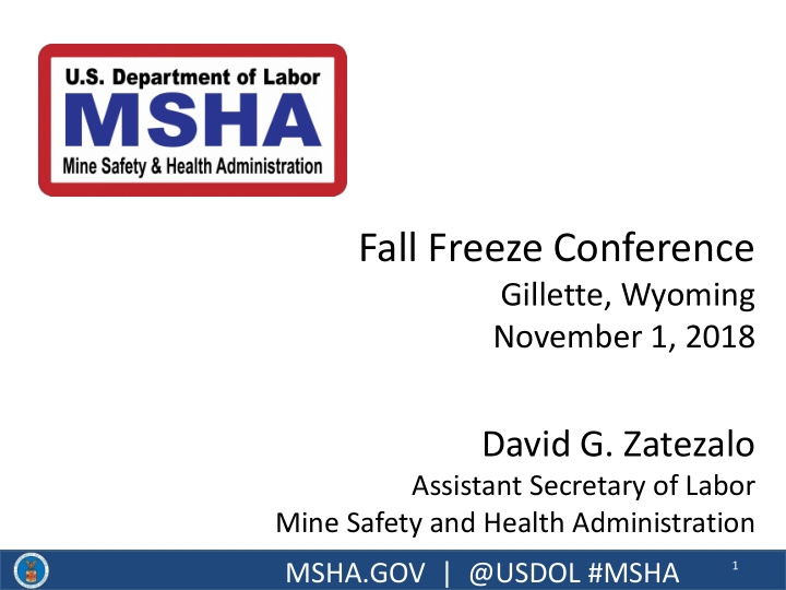 fall freeze conference quarterly training summit