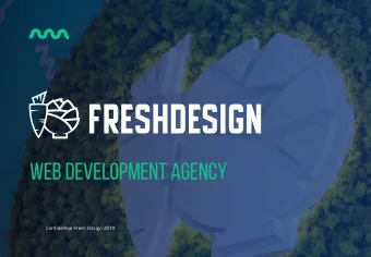 Web development agency  Confidential Fresh Design 2019  About us  10+  45+  350+  Years on the
