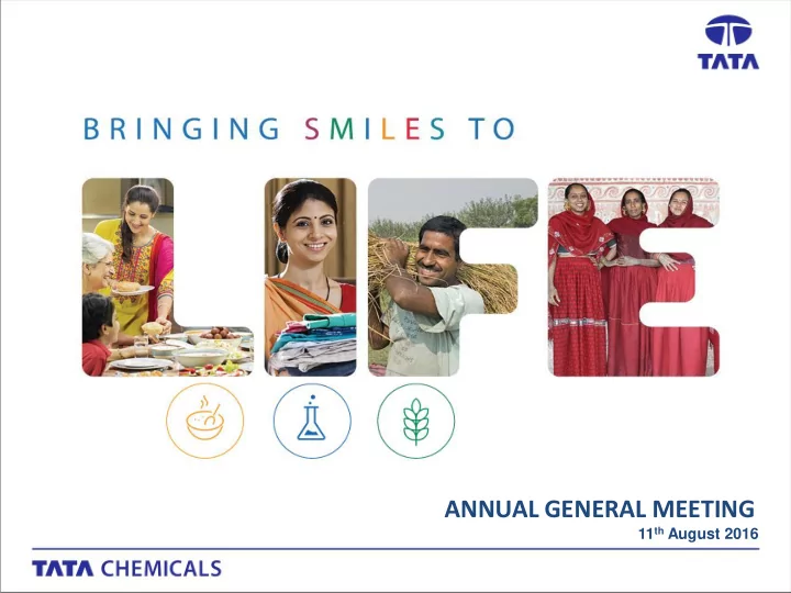annual general meeting