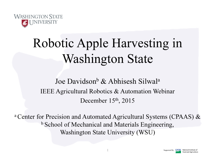 robotic apple harvesting in washington state