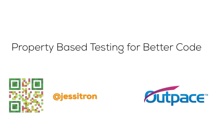 property based testing for better code
