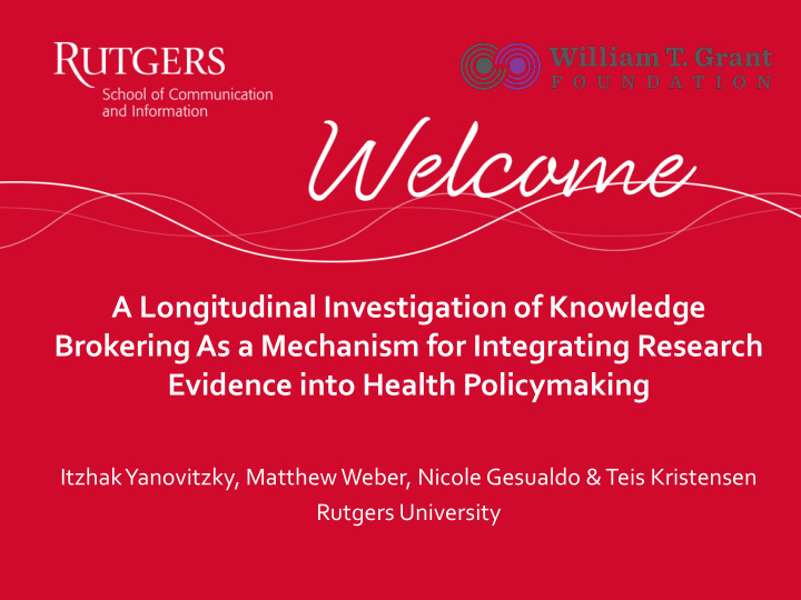 a longitudinal investigation of knowledge brokering as a