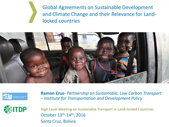6 key global processes targeted by slocat in 2016
