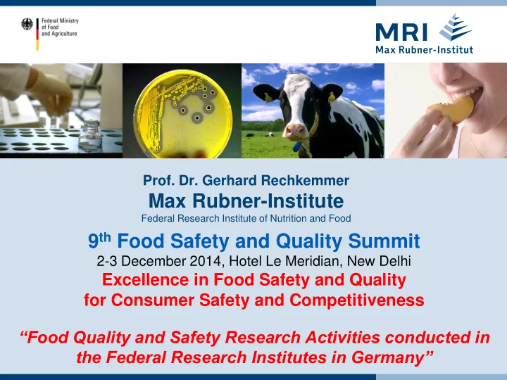 max rubner institute