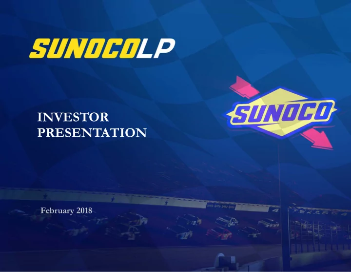 investor presentation