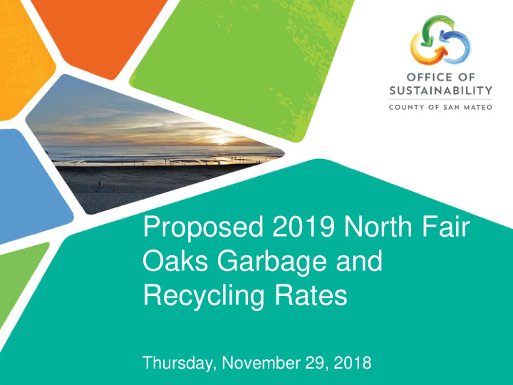 proposed 2019 north fair oaks garbage and recycling rates