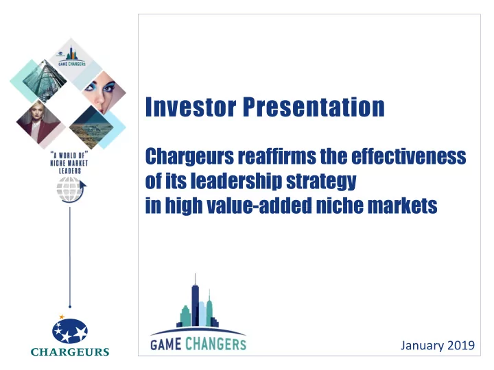 investor presentation