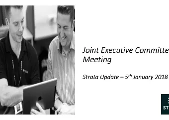 J  Joint Executive Committee  Joint Executive Committee  M  Meeting  Meeting  Meeting  Meeting th