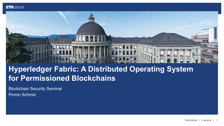 hyperledger fabric a distributed operating system for