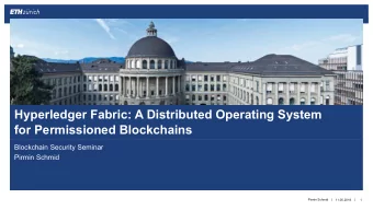 Hyperledger Fabric: A Distributed Operating System  for Permissioned Blockchains  Blockchain