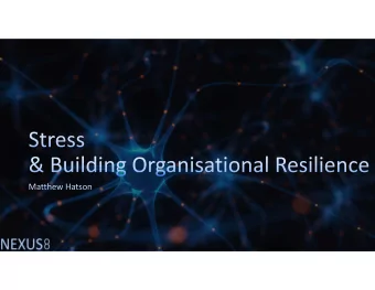Prevention  Cure  The Yerkes &amp; Dodson Law  Stress Absence  57p  2018 HSE Stats show that 57% of