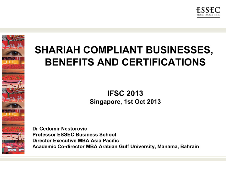 shariah compliant businesses