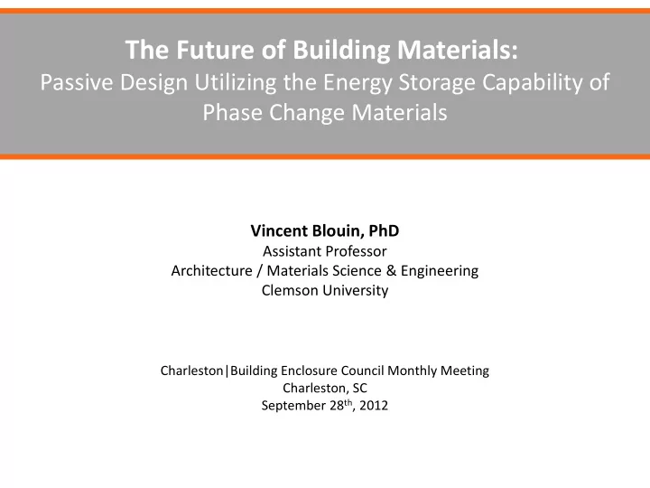 the future of building materials