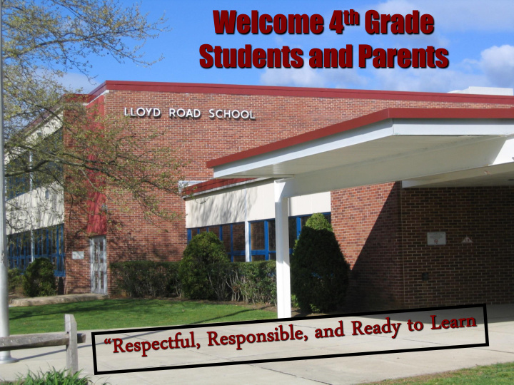 students and parents lloyd road school main office staff