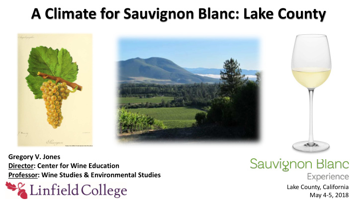 a climate for sauvignon blanc lake county