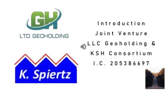 I . C .  2 0 5 3 8 6 6 9 7  Giorgi Dadiani  Executive Director o Energy o High technology