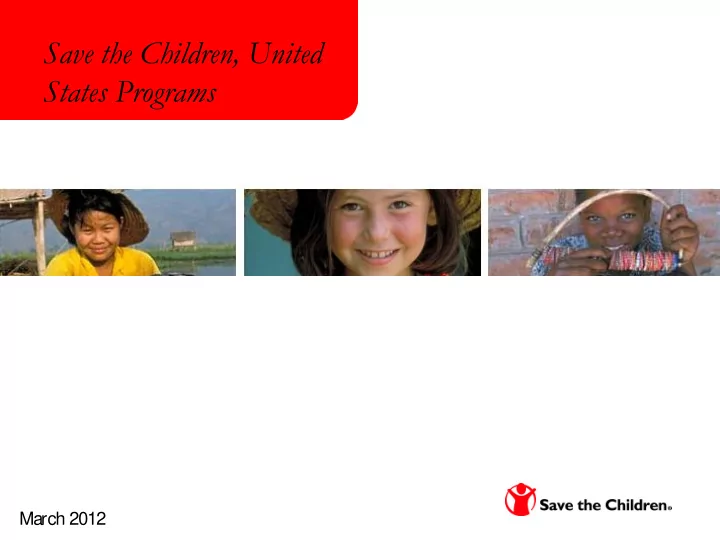 save the children united