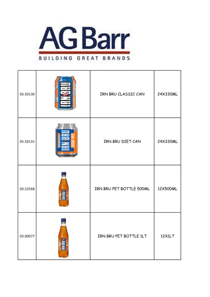 irn bru classic can 24x330ml 03 50130 irn bru diet can