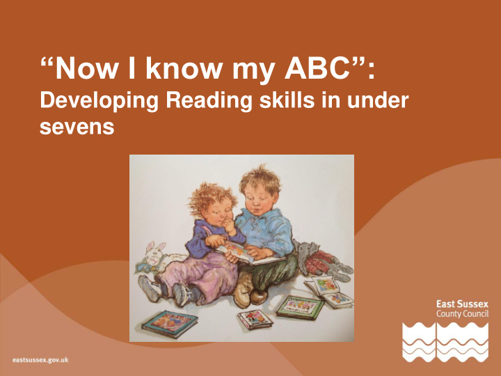 now i know my abc