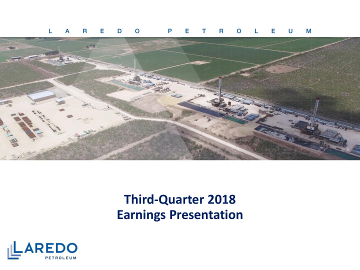 third quarter 2018