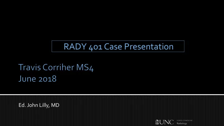 rady 401 case presentation
