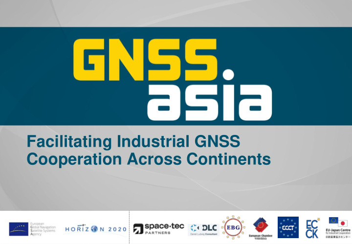 facilitating industrial gnss cooperation across