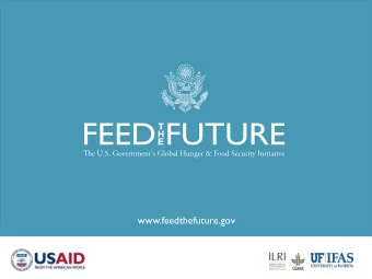 www.feedthefuture.gov  Enhancement for  Enabling Policy Support to  the Dairy Industry in  Rwanda