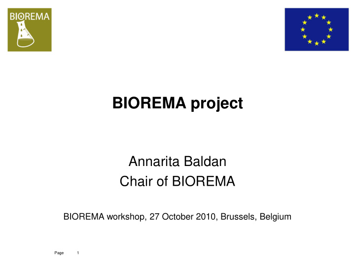 biorema project