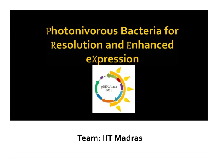 team iit madras 440000 new cases of multiple drug