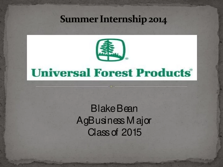 blake be an