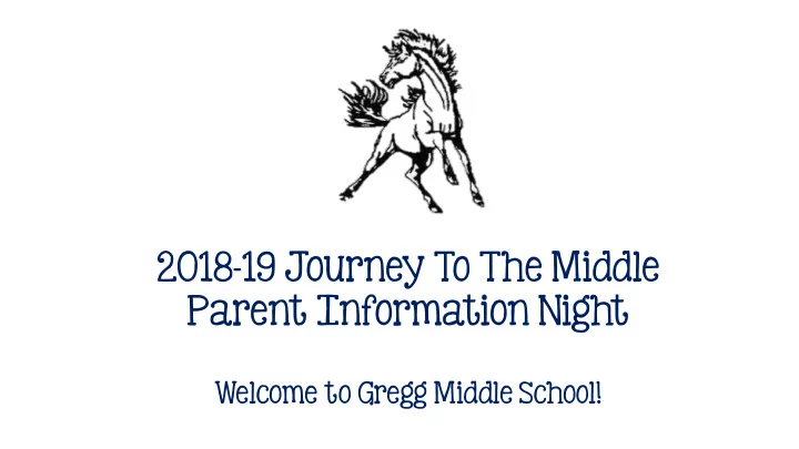 parent information night
