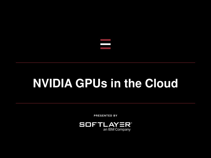 nvidia gpus in the cloud
